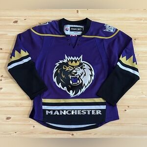Youth Reebok / CCM Manchester Monachs AHL Hockey Alternate Jersey